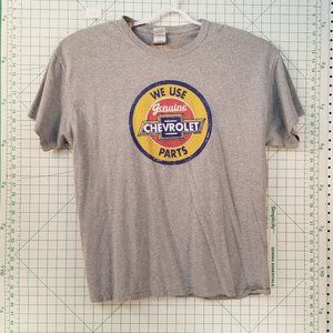 "Chevrolet Parts" Grey Graphic Tee XL